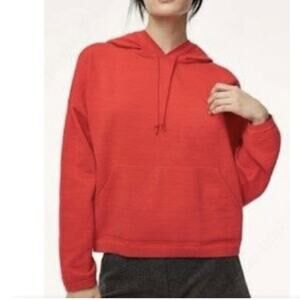 Aritzia The Group Babaton Simone Cropped Hoodie Flame Sweatshirt Size 2 / XS